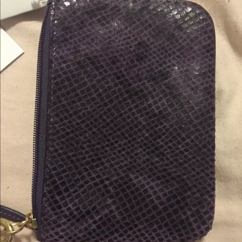 Coach wrist purse